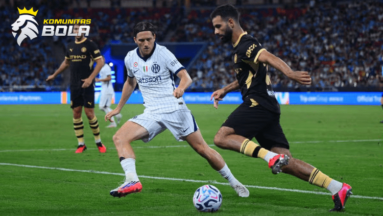 Enzo Maresca memimpin Manchester City dalam laga debut melawan Inter Milan di Kai Tak Stadium Hong Kong 1 Agustus 2026
